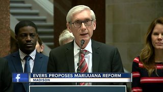 Gov. Tony Evers announces proposal to reform Wisconsin’s marijuana laws