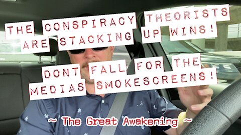 Conspiracy Theorists Are Stacking Up Wins! Don’t Fall For The Smokescreen!