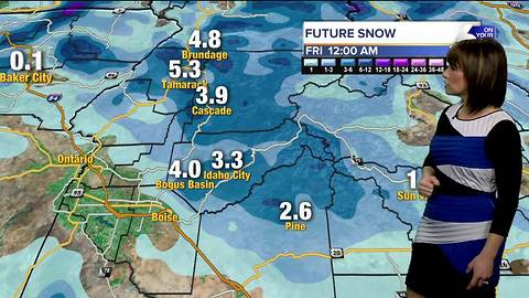 A beautiful mid-winter day for SW Idaho ahead of a wet Valentine's Day