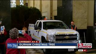 Durham Christmas tree makes it way to museum
