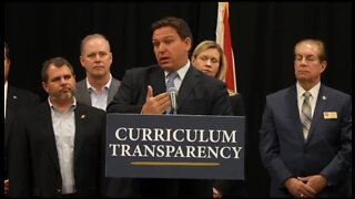 Gov DeSantis: Parents Have a Fundamental Role To Be Involved In The Education Of Their Kids