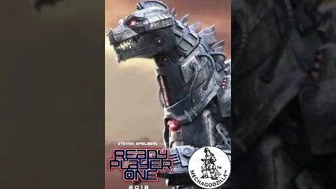 MECHAGODZILLA from Ready Player One + ROAR #Mechagodzilla #Shorts