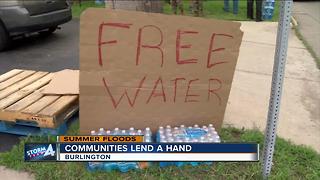 Communities from across the area helping flood-ravaged communities