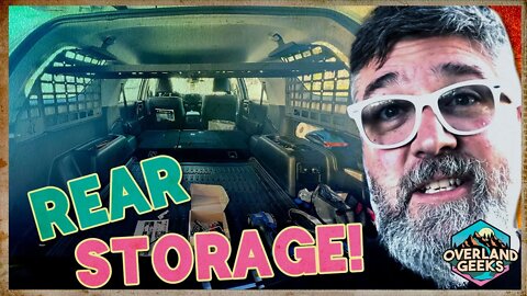 🏕️BEST Rear Storage for 5th Gen 4 Runner? | I really love this storage rack! DYI INSTALL🏕️