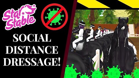 METAL QUEENS DOES SOCIAL DISTANCING DRESSAGE! Star Stable Quinn Ponylord
