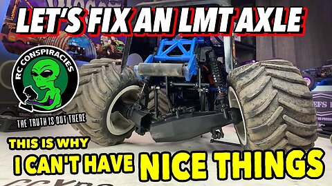 Let's Fix A LOSI LMT Axle Live on RC Conspiracies