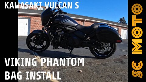 Vulcan 650 S Viking Phantom Bag Install!