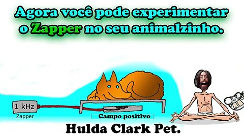 Hulda Clark Zapper para desparasitação animais de estimação.