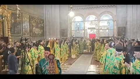 Κυριακή των Βαΐων (Palm Sunday) στο Οικουμενικό Πατριαρχείο Κων/πολης και Ιεροσολύμων (09.04.23)