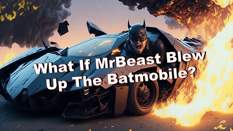 What If MrBeast Blew Up The Batmobile?