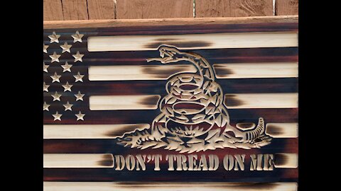 Don’t Tread on Me custom sign