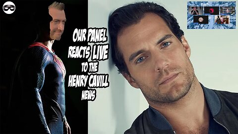Our panel gets the news LIVE that Henry Cavill is out as Superman at DC! Shocking! #henrycavill