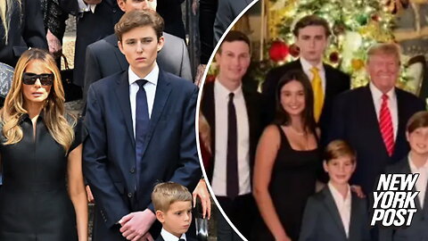 Why Christmas photo shows Barron Trump is set for new public profile: source