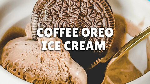 How to Make Homemade Coffee Oreo Ice Cream