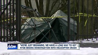 NTSB begins investigation into helicopter crash