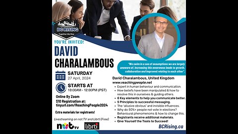 David Charalambous Workshop - What to Expect?