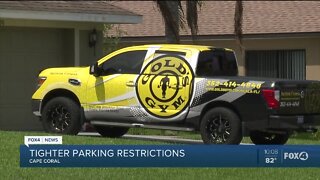 Cape Coral tightening parking restrictions