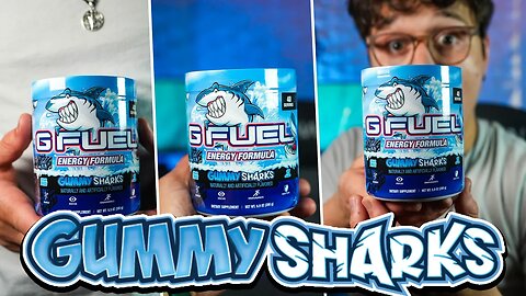 Gummy Sharks GFUEL Flavor Review!