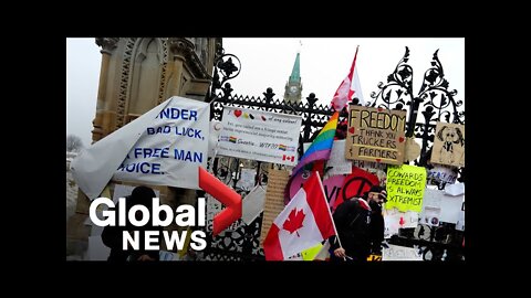 Disruptive Ottawa protest test security limits of Canada's capital
