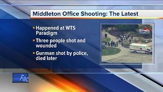 Suspect killed in Middleon office shooting