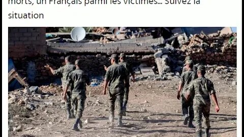 Séisme meurtrier au Maroc : désormais plus de 2 000 morts, un Français parmi les victimes...