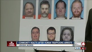 Community Reacts After Human Trafficking Arrests