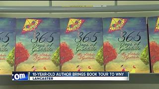 10-year-old author brings book tour to Western New York