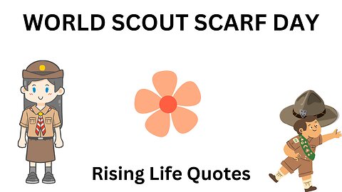WORLD SCOUT SCARF DAY