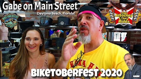 Biketoberfest 2020 | Gabe With One Sexy Biker Chick Shop Manager
