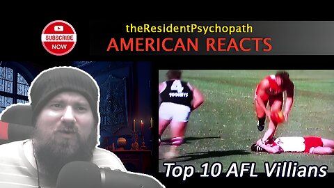 American Reacts to Top 10 AFL Villians