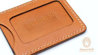 Sheppard Field - Making a Minimalist ID Leather Wallet
