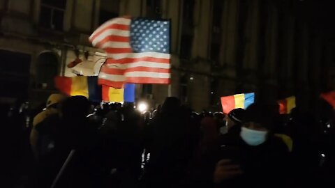 Protest anti-Arafat și anti-Voiculescu la Ministerul Sănătății după drama de la Matei Balș