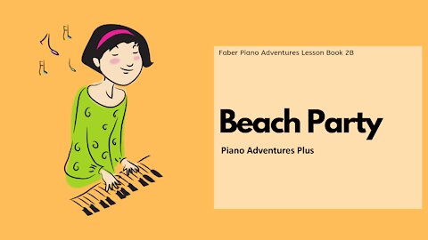 Piano Adventures Lesson Book 2B - Beach Party