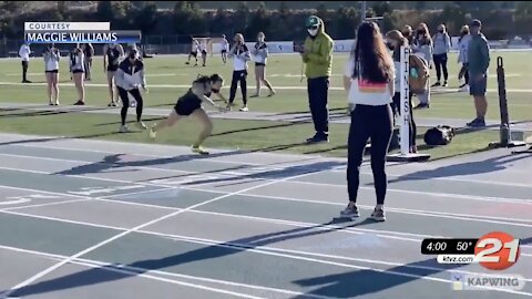 High School Athlete Collapses At Finish Line After Being Forced To Wear A Mask During Race