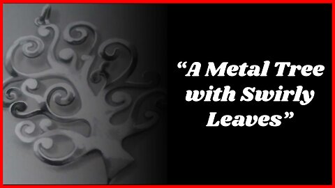 A Metal Tree with Swirly Leaves #artcompare #artcompareblog