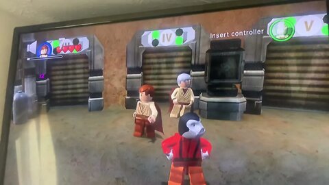 Random-ass Lego/clicking sound in Lego Star Wars: TCS