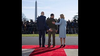 Biden põe a mão na bunda do Zelensky. 🇺🇲🇺🇦