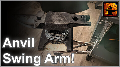 Anvil Swing-Arm. Building a Mobile Forge in an apartment (Part 3)