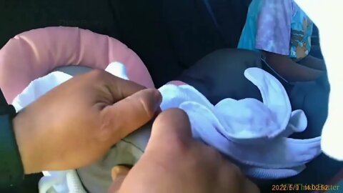 Springfield police saved a 3-month-old baby that was choking in her car seat