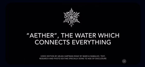 🚨❄️"AETHER"❄️🚨THE WATER WHICH CONNECTS EVERYTHING🚨THIS IS A MUST WATCH🚨T.FA.🚨
