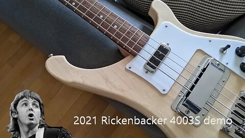 2021 Rickenbacker 4003S Bass demo