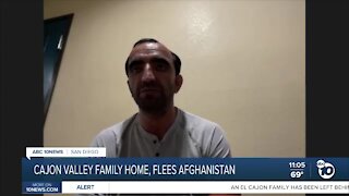 Cajon Valley Family Home, Fled Afghanistan