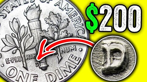 LOOK FOR THESE ERRORS ON YOUR SILVER DIMES - 1959 ROOSEVELT DIME VALUE