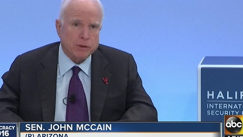 McCain: "We will not waterboard"