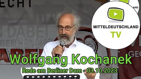Wolfgang Kochanek - Rede am Berliner Dom - 03.10.2023