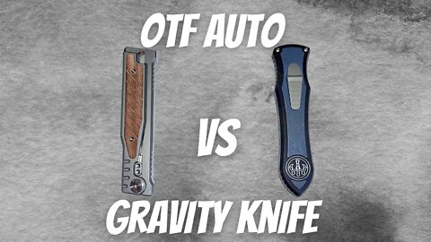 KNIFE SHOWDOWN | OTF AUTOMATIC VS GRAVITY KNIFE