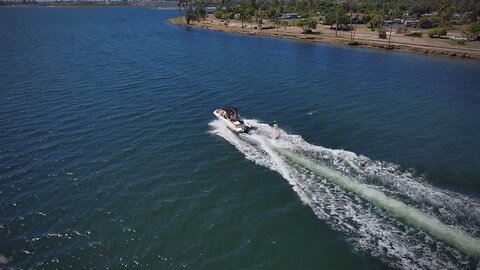 Blasian Babies DaDa Films De Anza Cove 2023 Boating Season, Part 10, Skydio 2+ Drone Footage!