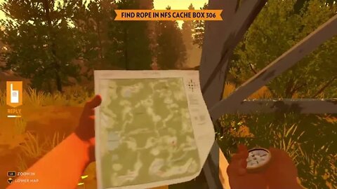 Firewatch....... Let's Play ( CLIP )