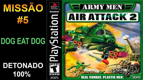 [PS1] - Army Men: Air Attack 2 - [Missão 5 - Dog Eat Dog] - Detonado 100% - 1440p