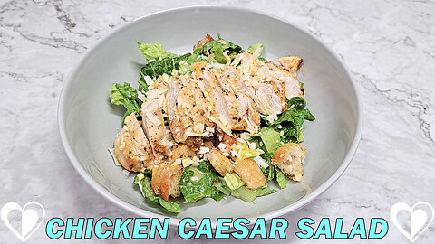 Chicken Caesar Salad | Tasty Salad Recipe TUTORIAL